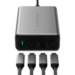 Зарядно Satechi 165W USB-C 4-PORT PD GAN Charger (4xUSB-C up to