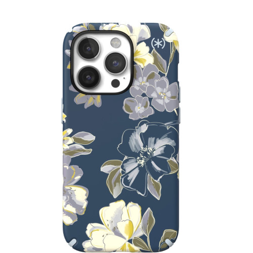 Калъф Presidio Edition Magsafe iPhone 14 Pro - Artistic Floral/Tear Blue