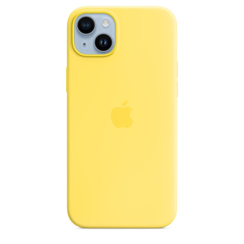 Силиконов калъф Apple iPhone 14 Plus Silicone Case with MagSafe, Canary Yellow