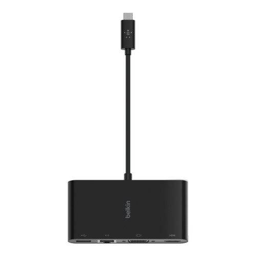 Хъб Belkin USB-C Multimedia Adapter - Black