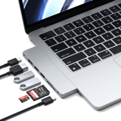 Хъб Satechi PRO HUB SLIM - Silver