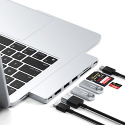Хъб Satechi PRO HUB SLIM - Silver