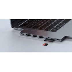 Хъб Satechi PRO HUB SLIM - Silver