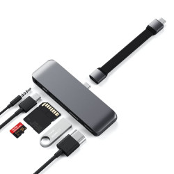 Хъб Satechi USB-C Mobile Pro HUB SD - Gray