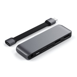 Хъб Satechi USB-C Mobile Pro HUB SD - Gray