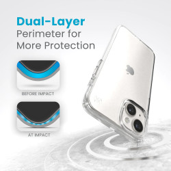Калъф Speck iPhone 15 Plus Presidio Perfect Clear - Clear