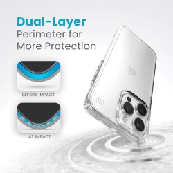 Калъф Speck iPhone 15 Pro Max Presidio Perfect Clear - Clear