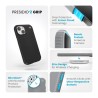 Калъф Speck iPhone 15 Presidio2 Grip, Black/Slate Grey