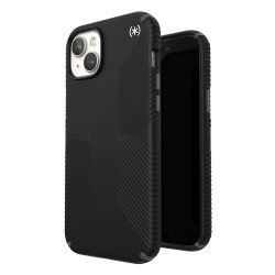 Калъф Speck iPhone 15 Plus Presidio2 Grip, Black/Slate Grey