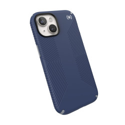 Калъф Speck iPhone 15 Presidio2 Grip, Coastal Blue/Dust Grey