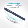 Калъф Speck iPhone 15 Pro Presidio2 Grip, Coastal Blue/Dust Grey