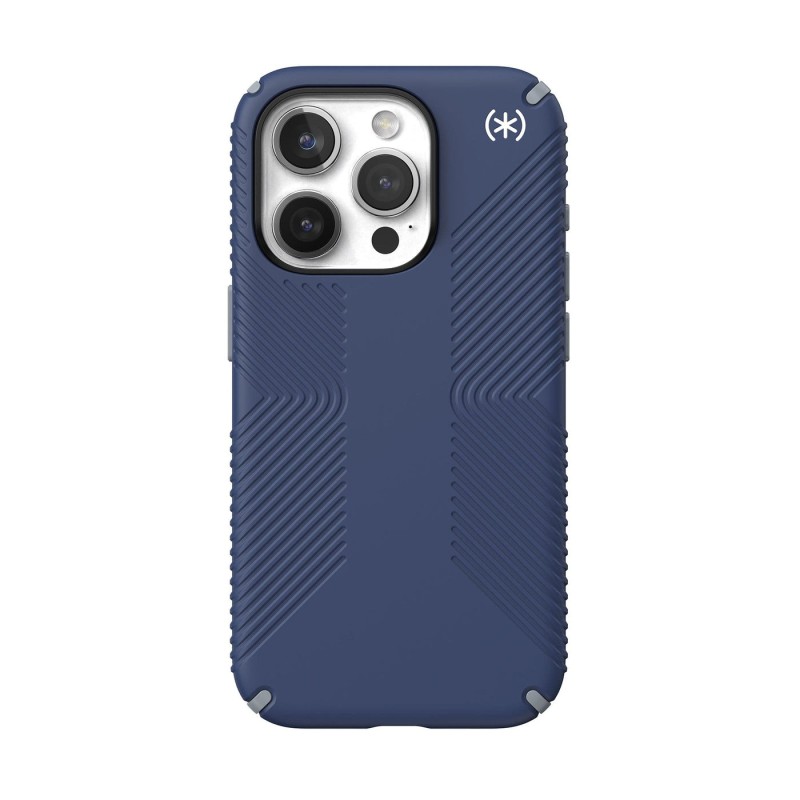 Калъф Speck iPhone 15 Pro Presidio2 Grip, Coastal Blue/Dust Grey Калъф Speck iPhone 15 Pro Presidio2 Grip, Coastal Blue/Dust Grey