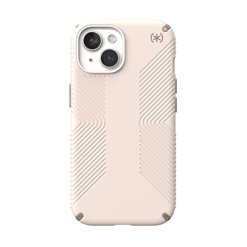 Калъф Speck iPhone 15 Presidio2 Grip, Bleached Bone/Heirloom Калъф Speck iPhone 15 Presidio2 Grip, Bleached Bone/Heirloom