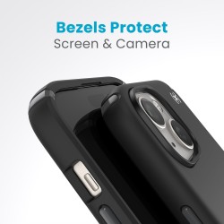 Калъф Speck  iPhone 15 Presidio2 Pro MagSafe, Black/Slate Grey