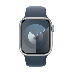 Часовник Apple Watch S9 GPS 41mm Silver Alu Case w Storm Blue