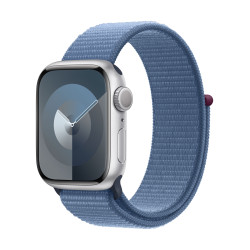 Часовник Apple Watch S9 GPS 41mm Silver Alu Case w Winter Blue