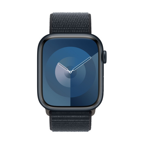 Часовник Apple Watch S9 45mm Midnight Alu Case w Midnight Sport Loop