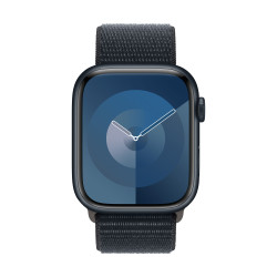 Часовник Apple Watch S9 45mm Midnight Alu Case w Midnight Sport