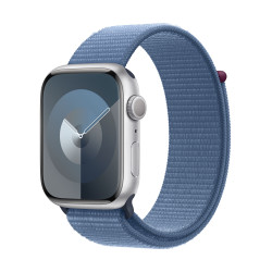 Часовник Apple Watch S9 GPS 45mm Silver Alu Case w Winter Blue