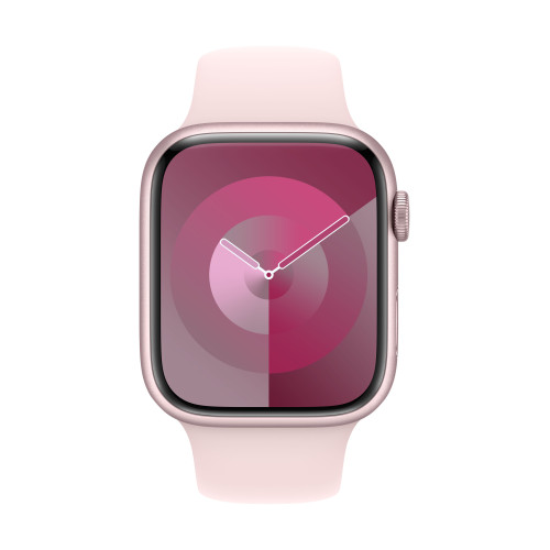 Часовник Watch S9 GPS 45mm Pink Alu Case w Light Pink Sport Band - S/M