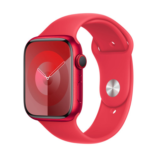 Часовник Apple Watch S9 Cellular GPS 45mm (PRODUCT) RED Alu Case w RED Sport Band - S/M