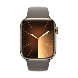 ЧасовникApple Watch S9 Cellular 45mm Gold Stainless Steel Case