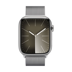 Часовник Apple Watch S9 Cellular 45mm Silver Stainless Steel
