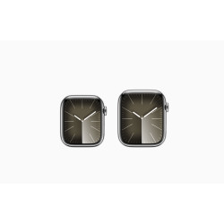 Часовник Apple Watch S9 Cellular 45mm Silver Stainless Steel