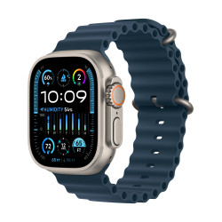 Часовник Apple Watch Ultra2 Cellular, 49mm Titanium Case w Blue
