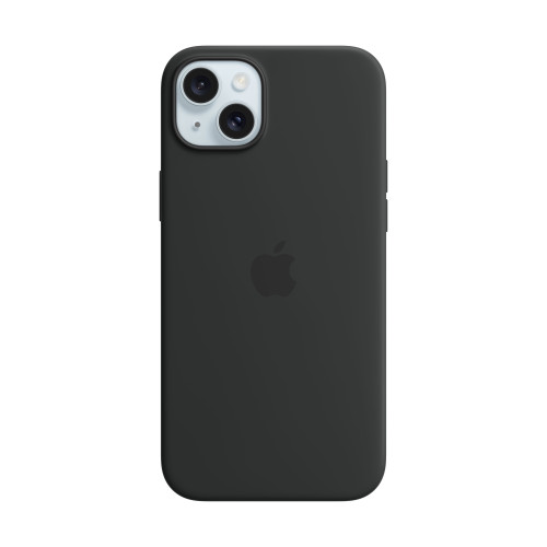 Силиконов калъф Apple iPhone 15 Plus Silicone Case with MagSafe, Black