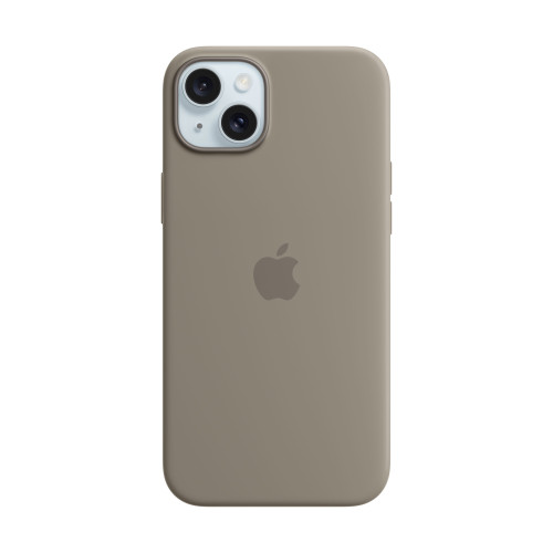 Силиконов калъф Apple iPhone 15 Plus Silicone Case with MagSafe, Clay