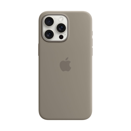Силиконов калъф Apple iPhone 15 Pro Max Silicone Case with MagSafe, Clay