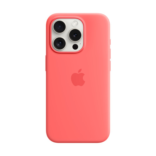 Силиконов калъф Apple iPhone 15 Pro Silicone Case with MagSafe, Guava
