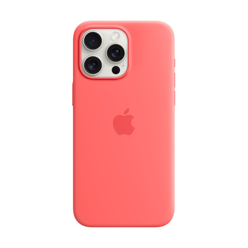 Силиконов калъф Apple iPhone 15 Pro Max Silicone Case with MagSafe, Guava