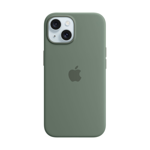 Силиконов калъф Apple iPhone 15 Silicone Case with MagSafe, Cypress