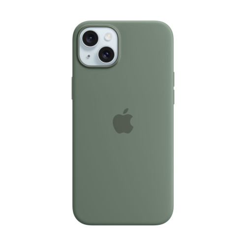 Силиконов калъф Apple iPhone 15 Plus Silicone Case with MagSafe, Cypress