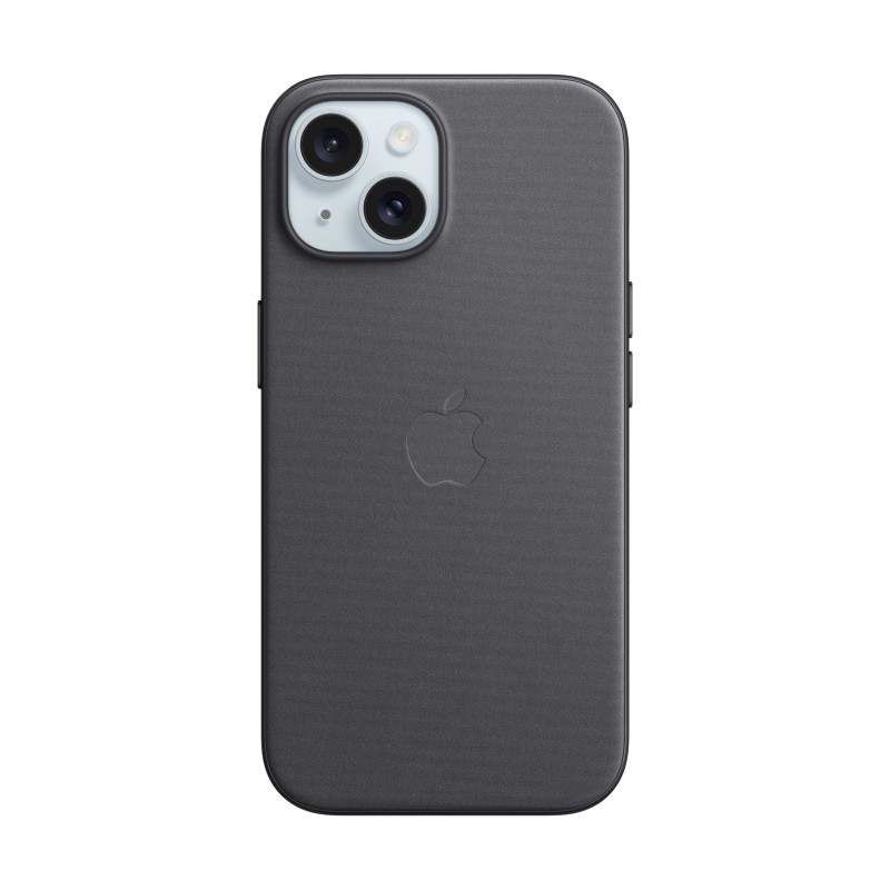 Текстилен калъф Apple iPhone 15 FineWoven Case w MagSafe, Black Текстилен калъф Apple iPhone 15 FineWoven Case w MagSafe, Black