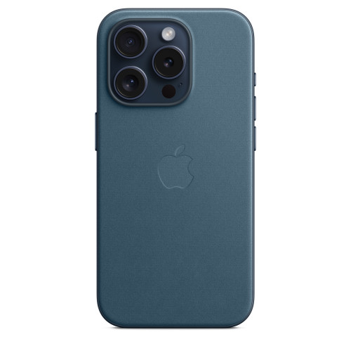 Текстилен калъф Apple iPhone 15 Pro FineWoven Case w MagSafe, Pacific Blue