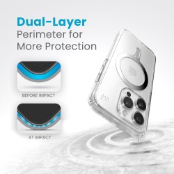 Kалъф Presidio Perfect-Clear MagSafe With Click&Lock iPhone 15