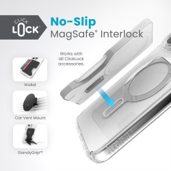 Kалъф Presidio Perfect-Clear MagSafe With Click&Lock iPhone 15