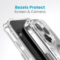 Kалъф Presidio Perfect-Clear MagSafe With Click&Lock iPhone 15