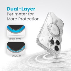 Калъф Speck Presidio Perfect-Clear Grip, за iPhone 15 Pro