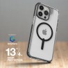 Калъф ZAGG Santa Cruz Snap Apple iPhone 15 Pro Max SMPro, Black
