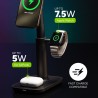 Зарядно устройство Mophie 3-in-1 extendable stand with MagSafe