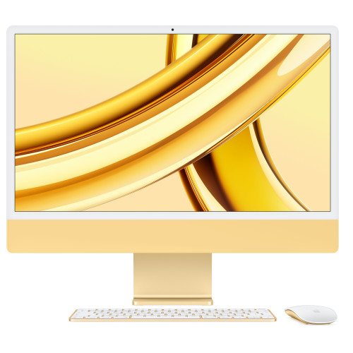 iMac 24" M3 /8C CPU/10C GPU/8GB/256GB, Yellow (2023)