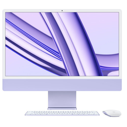 iMac 24" M3 /8C CPU/10C GPU/8GB/256GB, Purple (2023)