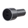 Зарядно за кола 40W Dual USB-C PD Car Charger - Silver