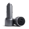 Зарядно за кола 40W Dual USB-C PD Car Charger - Silver