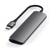 Хъб Satechi Type-C Slim Multimedia Adapter V2 - Space Grey