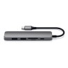 Хъб Satechi Type-C Slim Multimedia Adapter V2 - Space Grey